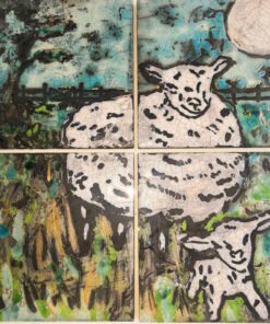 Sheep Gazing - 33cm